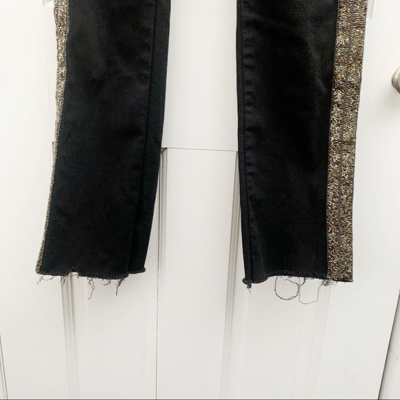 MOTHER Rascal Ankle Fray Jeans in Guilty Flash - Picture 7 of 12